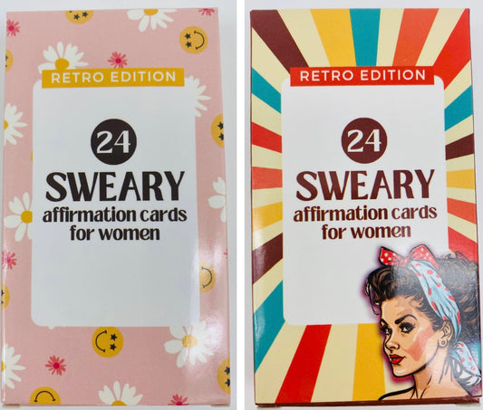 Sweary Affirmation Cards Bundle Set