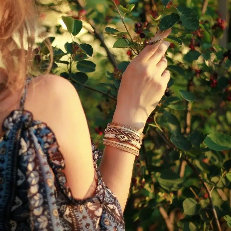 Geometric Cuff Bracelet