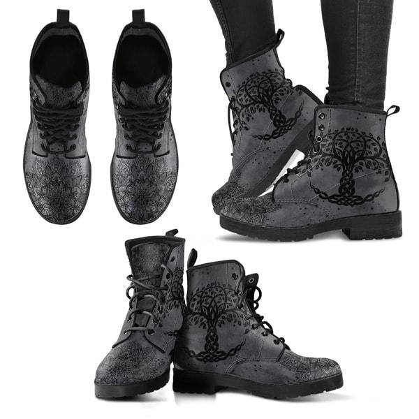 Tree of Life Ankle Boots