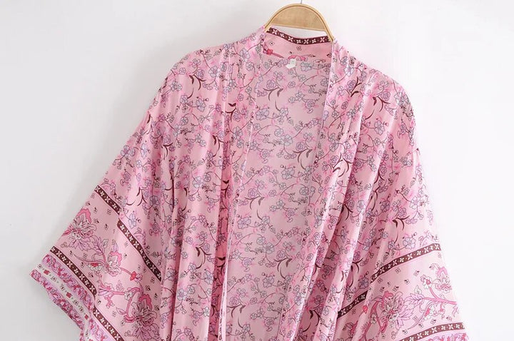 Cotton Candy Dreams Bohemian Kimono