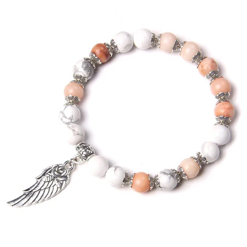 Angel Wings Gemstone Bracelet