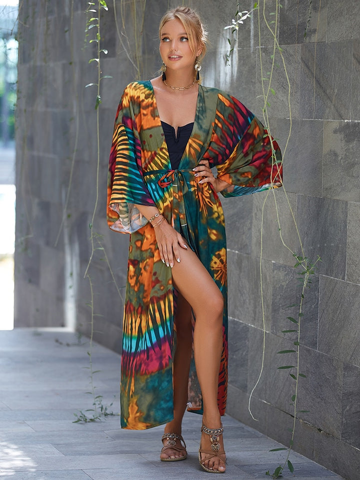 Bohemian Tie Dye Robe