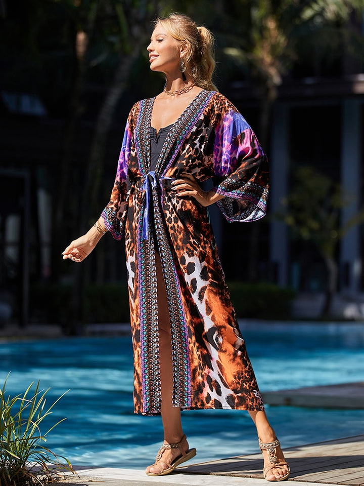 Bohemian Tie Dye Robe