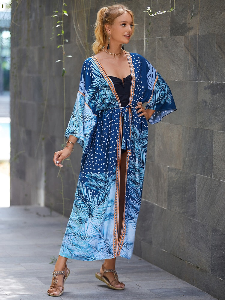 Bohemian Tie Dye Robe