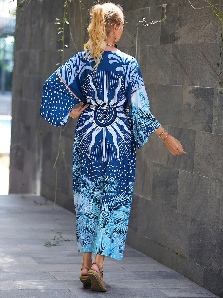 Bohemian Tie Dye Robe