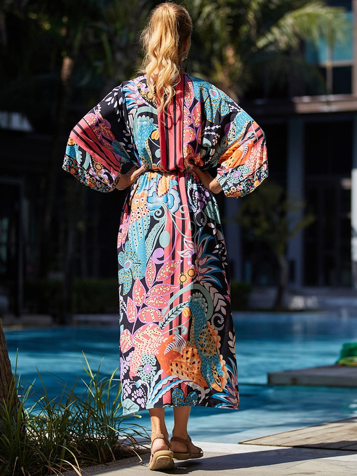 Bohemian Tie Dye Robe