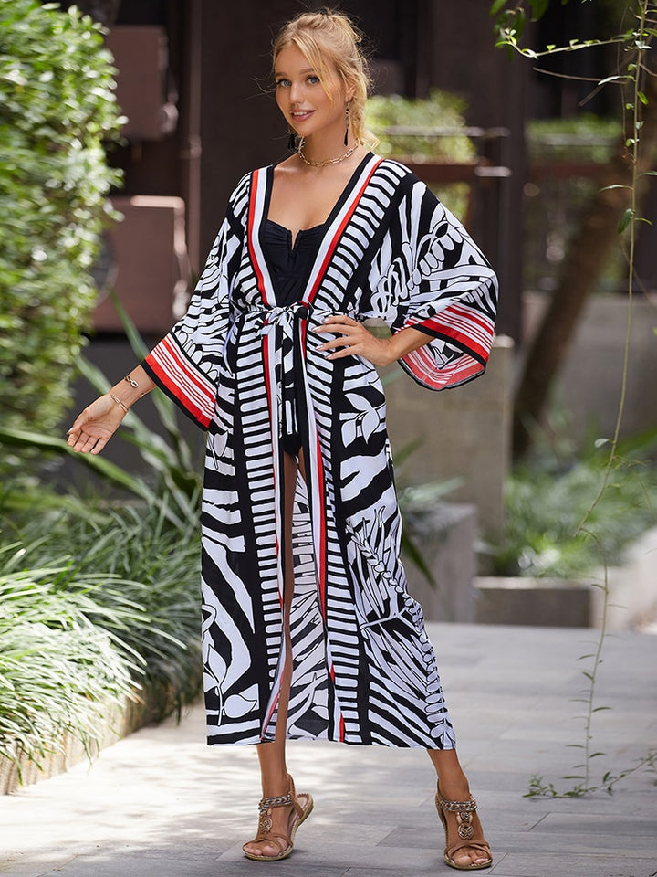 Bohemian Tie Dye Robe