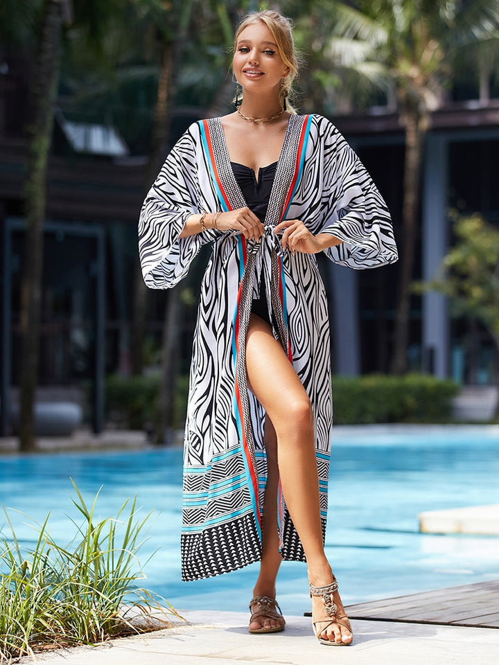 Bohemian Tie Dye Robe