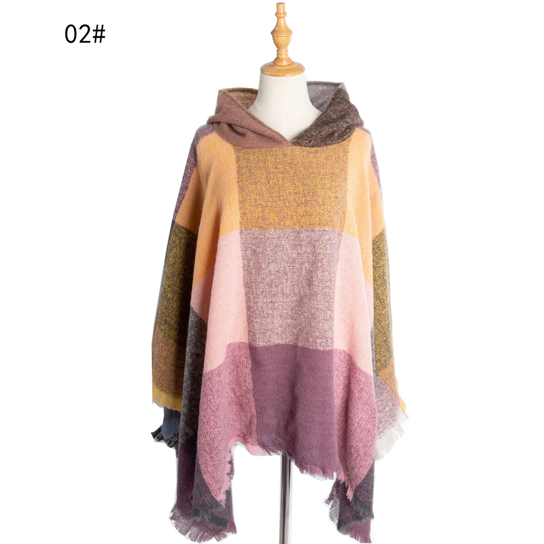 Hooded Pullover Ponchos