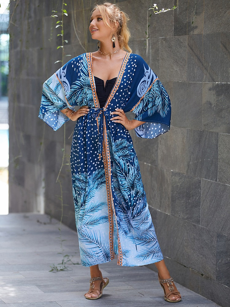 Bohemian Tie Dye Robe