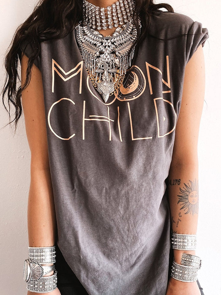 Vintage Moon Child T-Shirt