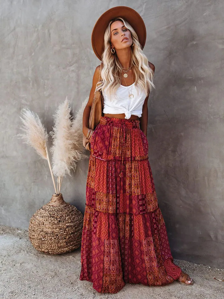 Bohemian Ruffles Skirts