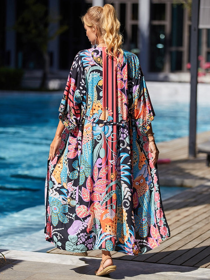 Bohemian Tie Dye Robe