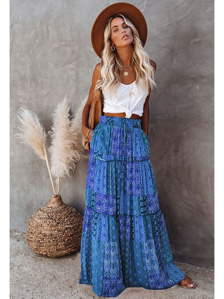 Bohemian Ruffles Skirts