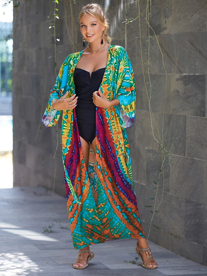 Bohemian Tie Dye Robe