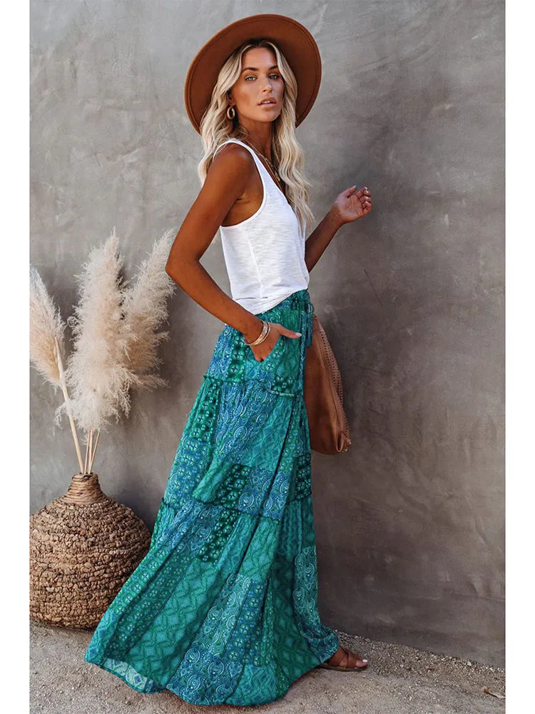 Bohemian Ruffles Skirts