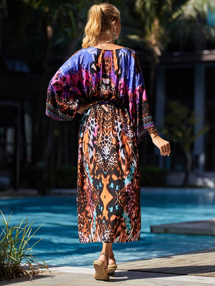 Bohemian Tie Dye Robe