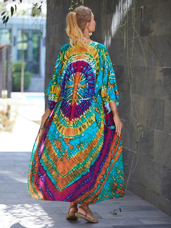 Bohemian Tie Dye Robe