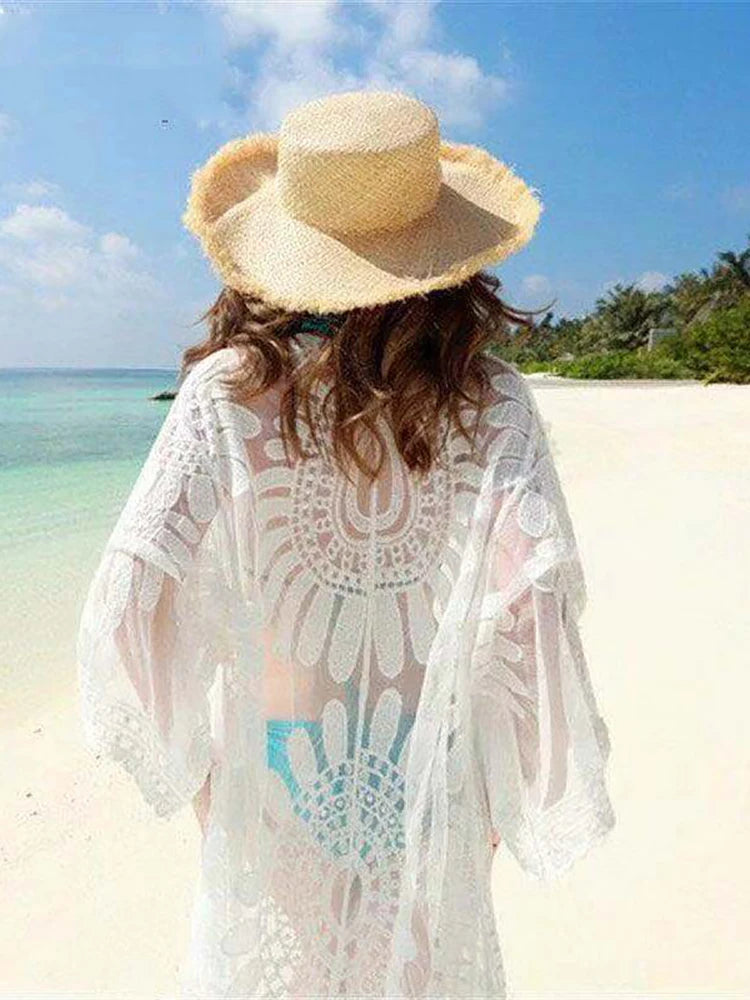 Boho Flower Paradise Kimono