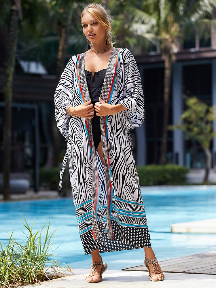 Bohemian Tie Dye Robe