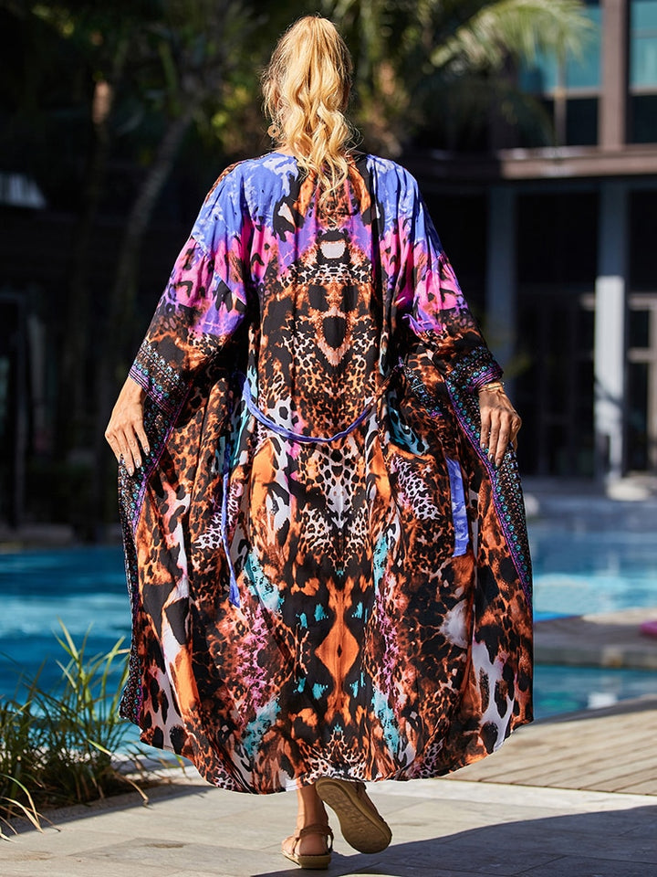 Bohemian Tie Dye Robe