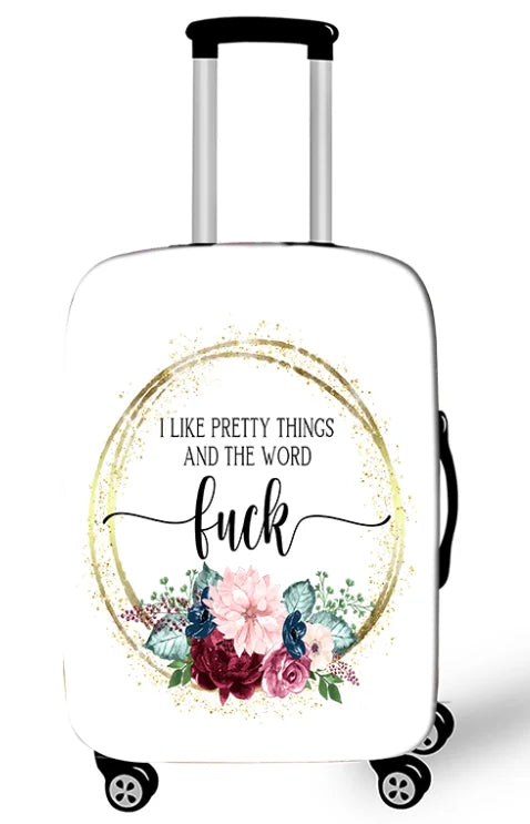 I like Pretty Things Luggage Cover