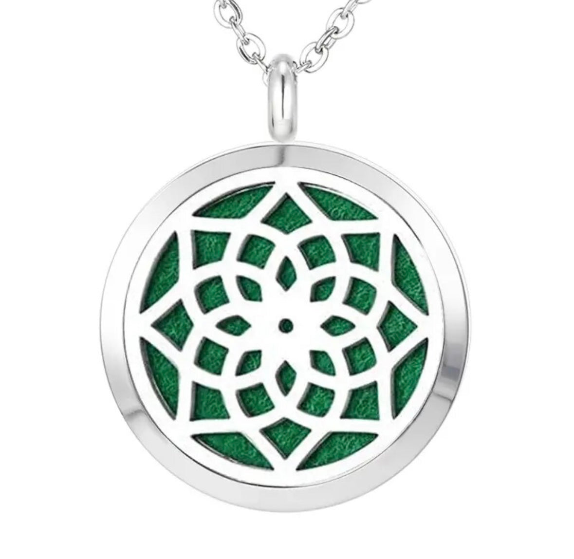 Flower of Life Aromatherapy Necklace