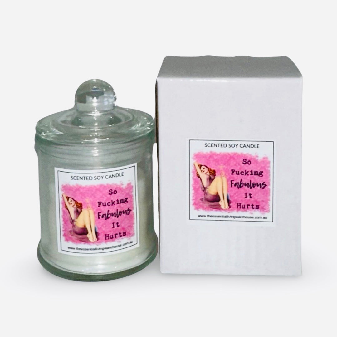 So F*cking Fabulous it Hurts Small Soy Candle
