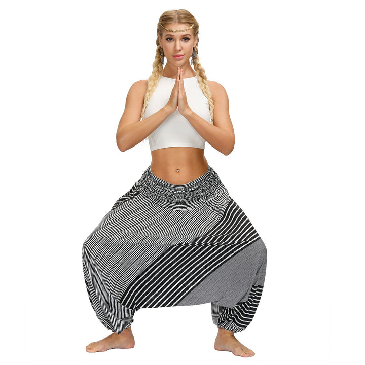 Tie Dye Harem Yoga Pants- One Size