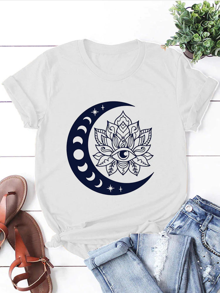 Lotus Moon Eclipse T-Shirts