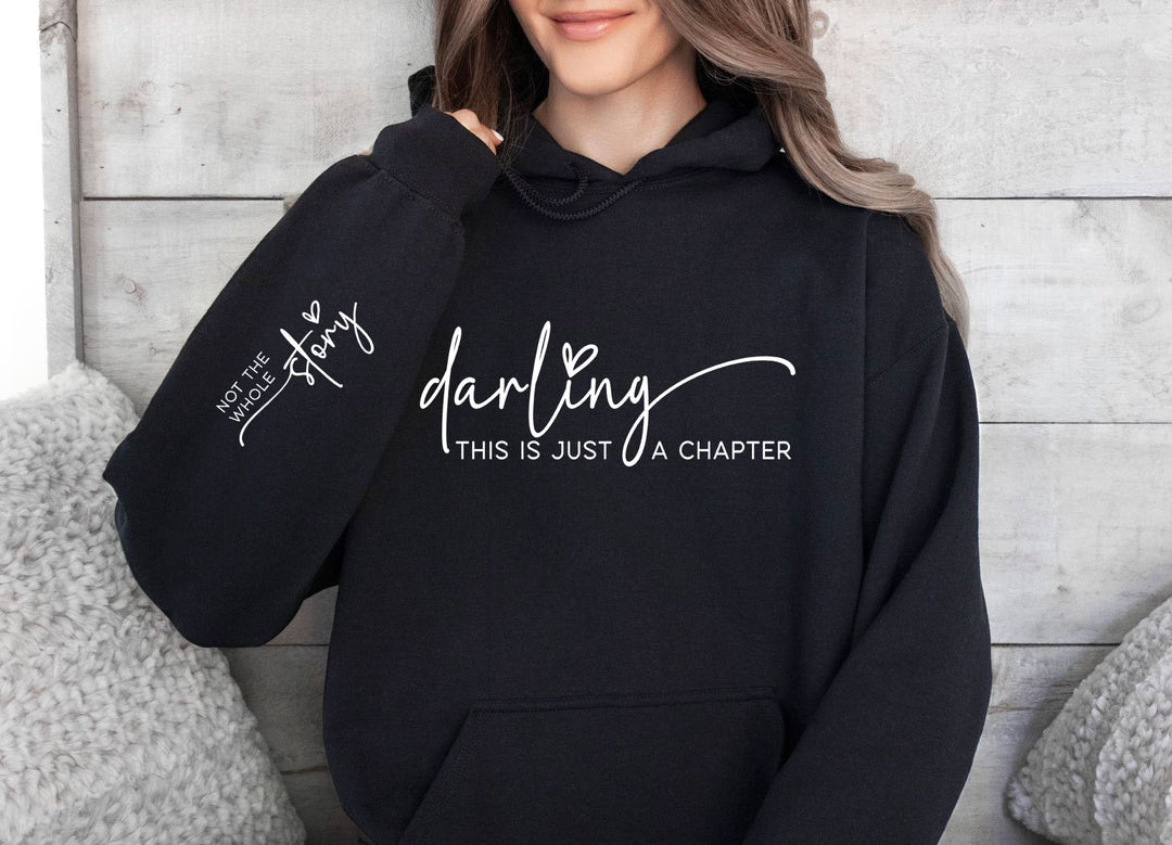 This is Just a Chapter Hooded Jumper