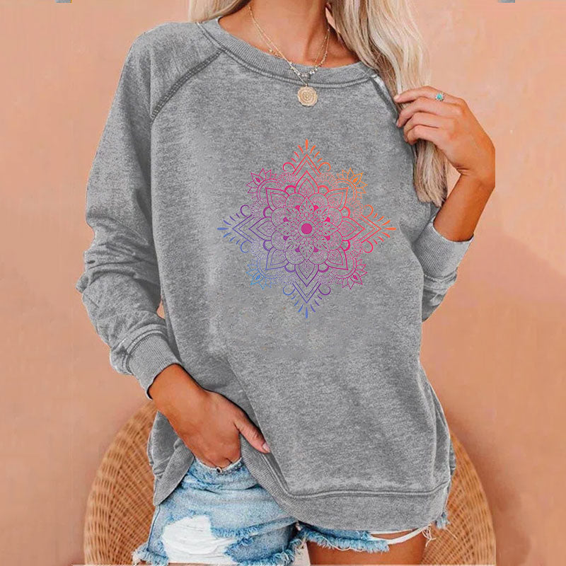 Mandala Lotus Sweatshirt