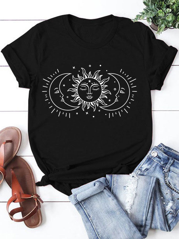 Dual Luna Sol T-Shirts