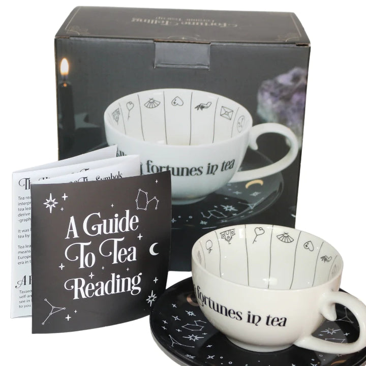 FORTUNE TELLING CERAMIC TEACUP