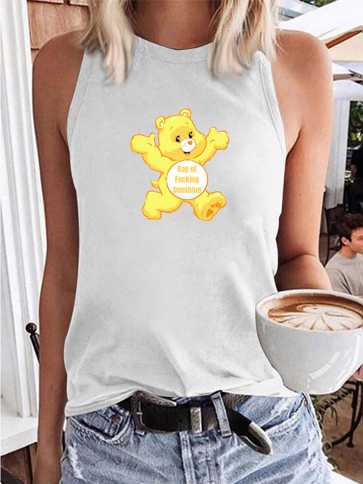 Ray of F*cking Sunshine Care Bear Tank Top