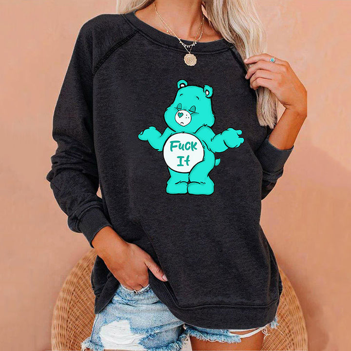 Sweary Care Bear Sweatshirts- F*ck It