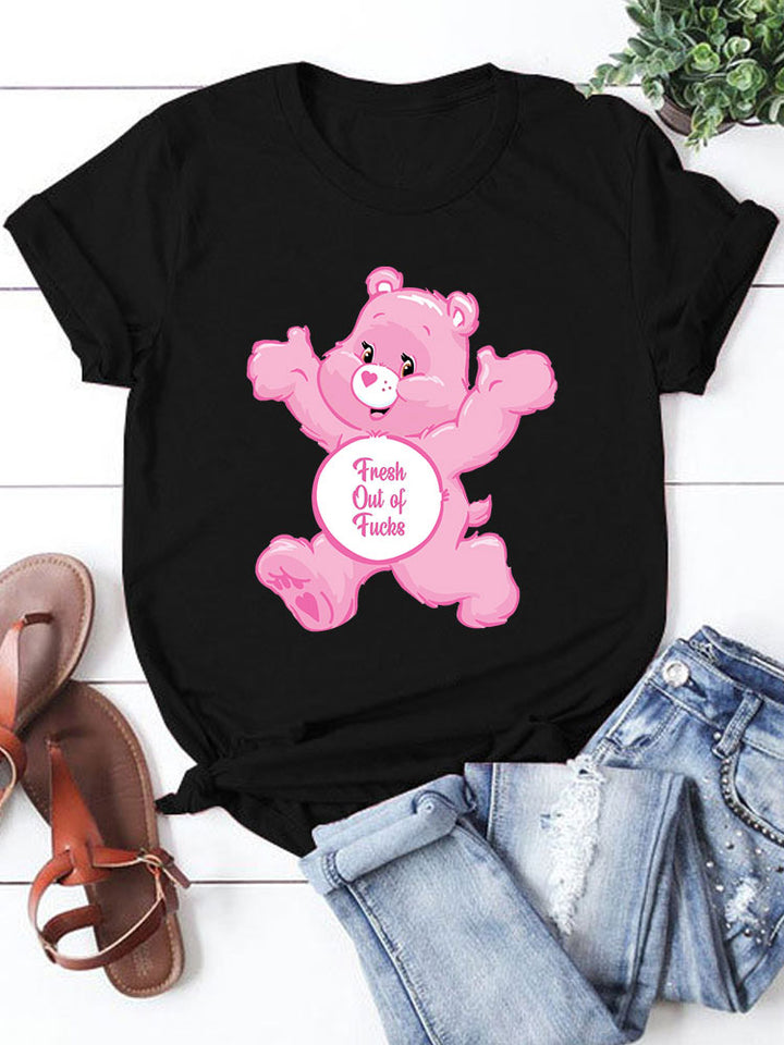 Swear Care Bear T-Shirt- Fresh out of F*cks