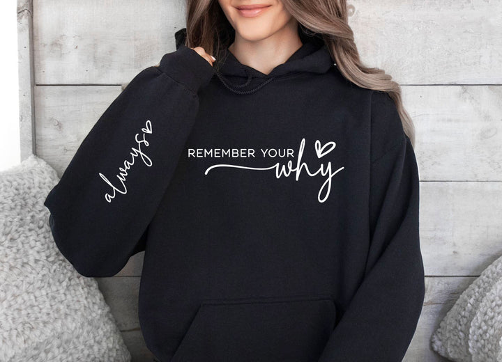 Remember Your Why Hooded Jumper