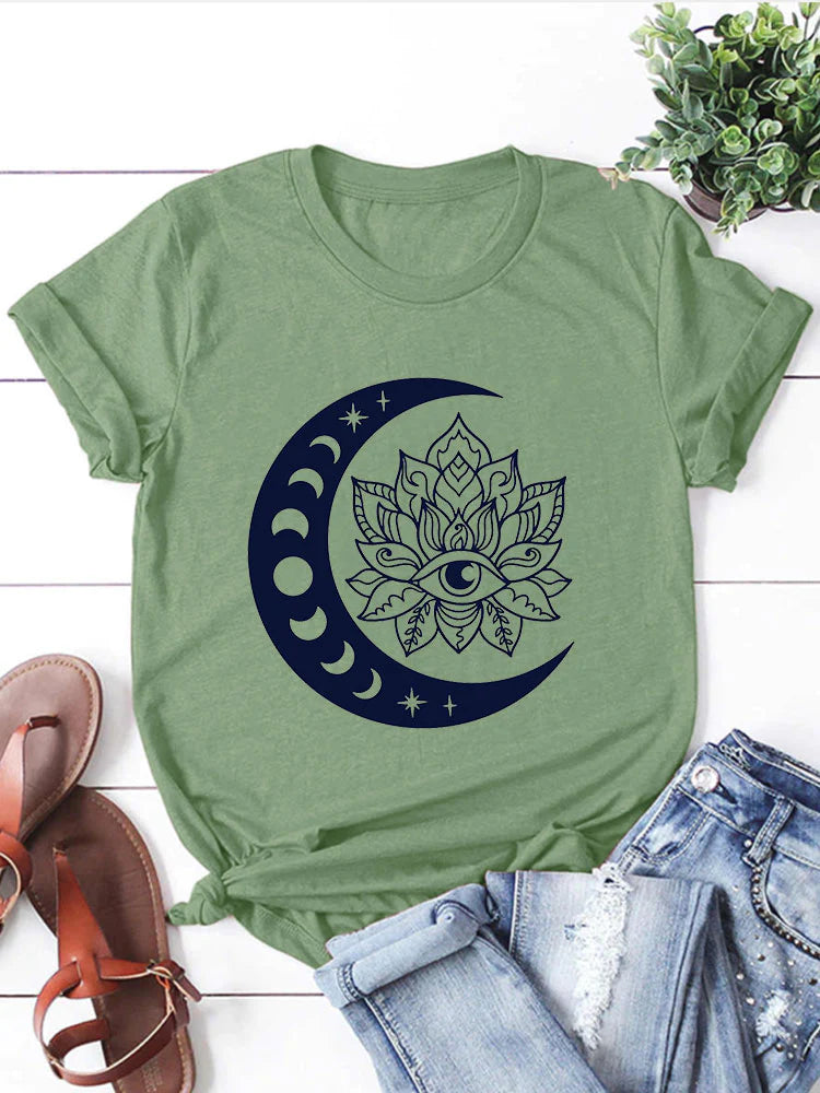 Lotus Moon Eclipse T-Shirts *