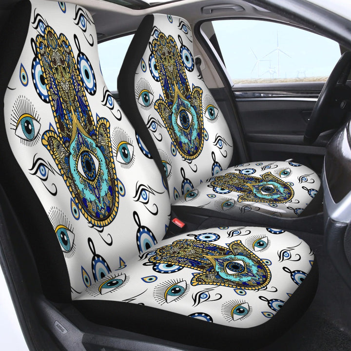 Hamsa Hand Protection Car Seat covers