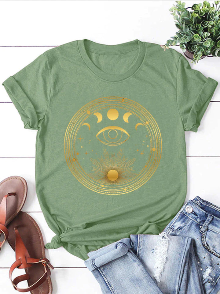 Moon & Evil Eye T-Shirts