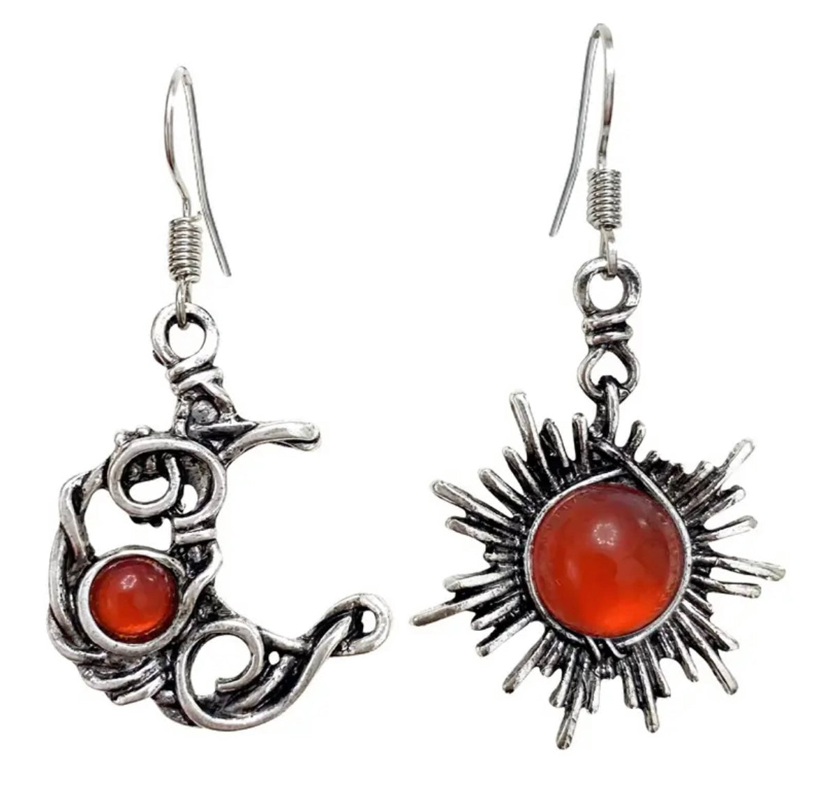 Boho Sun & Moon Earrings