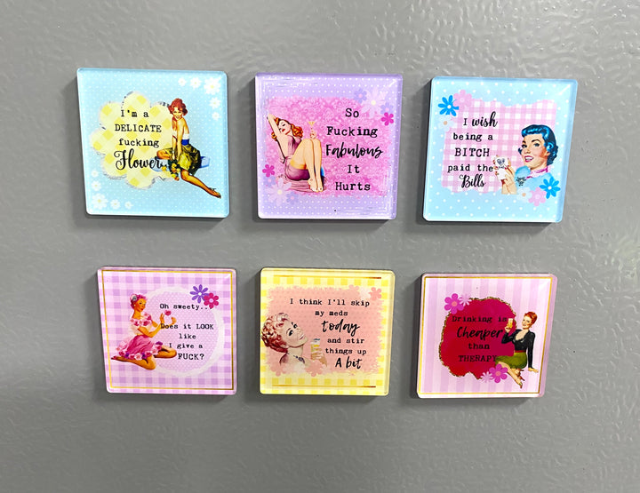 Sassy Ladies Magnet Set