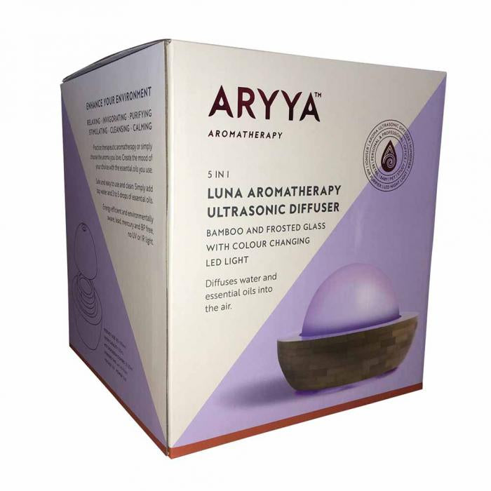 Aryya Aromatherapy Ultrasonic Bamboo Diffuser LUNA