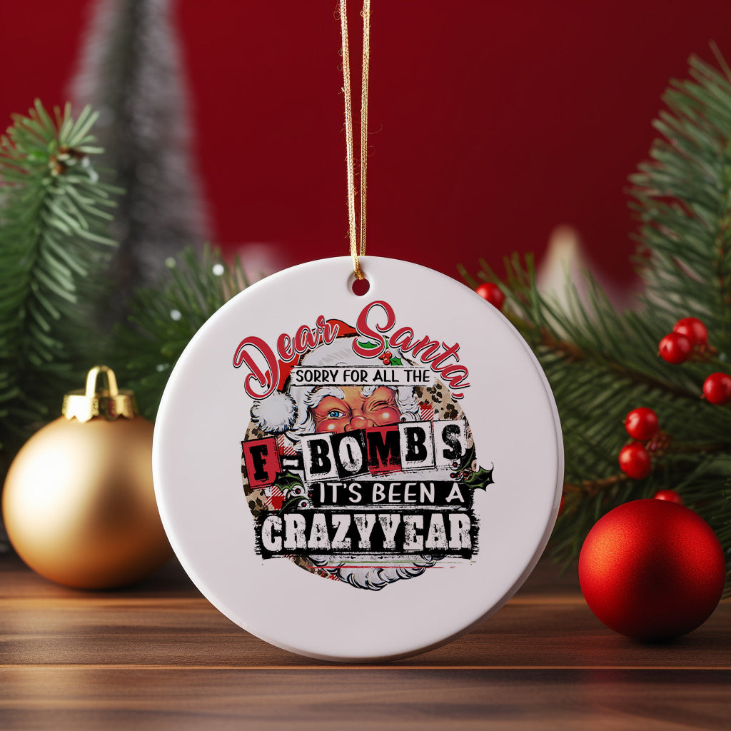 Christmas Hanging Ornaments- Crazy Year!
