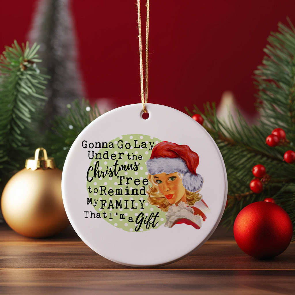 Christmas Hanging Ornaments- I am the Gift