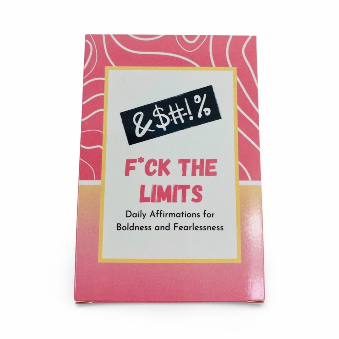 F*ck the Limits Affirmation cards