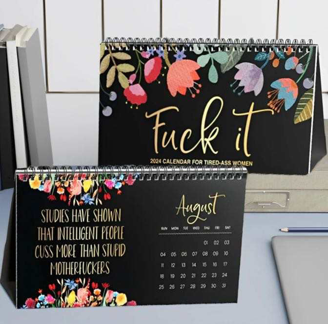 F*ck It Desk Calendar