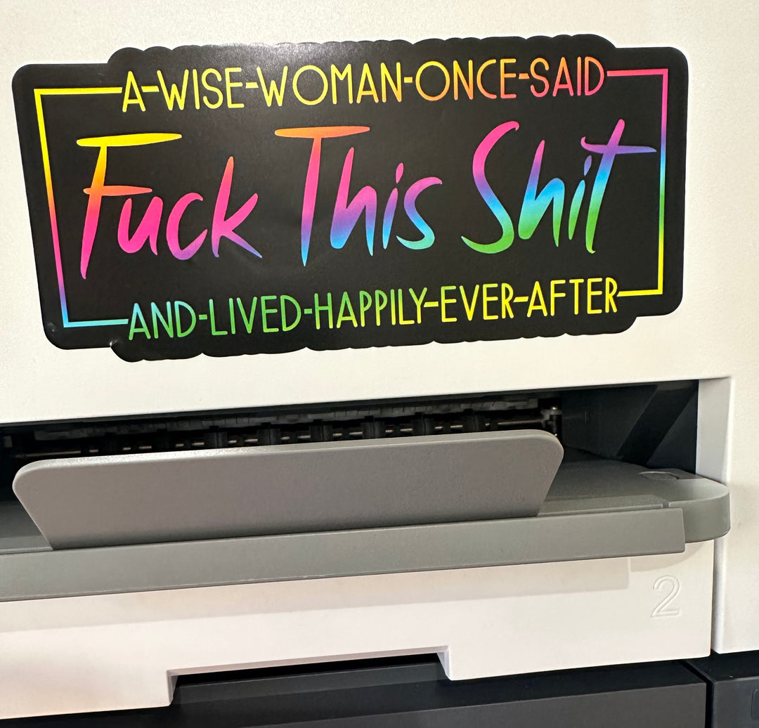 A Wise Woman Sticker Decal