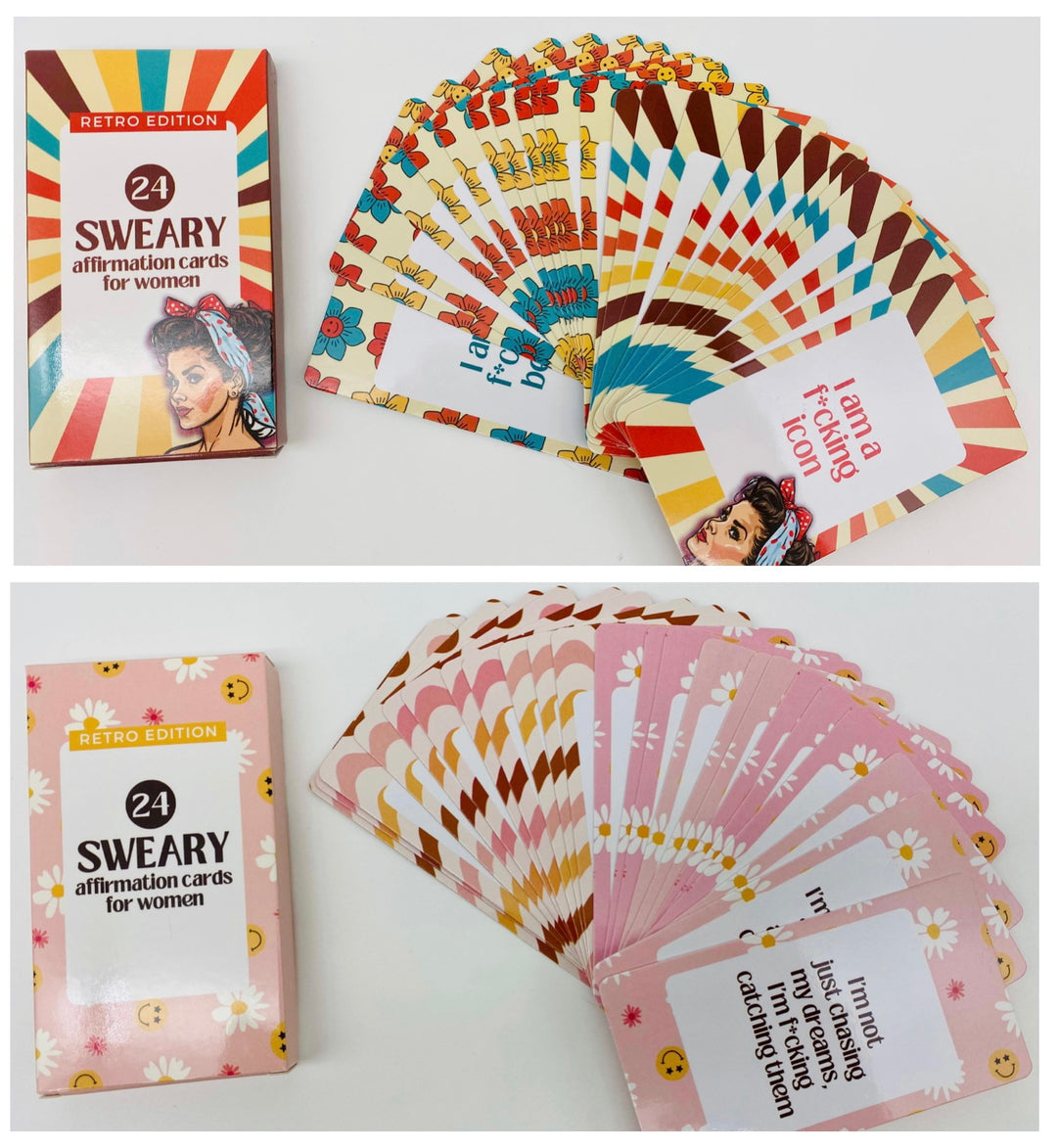 Sweary Affirmation Cards Bundle Set